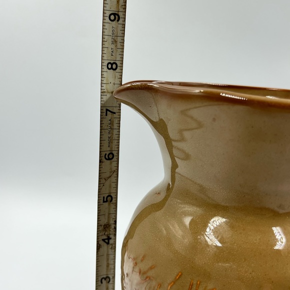 Craft pottery pitcher. - Picture 3 of 5